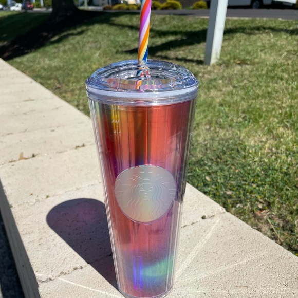 Starbucks 24oz Rainbow Tumbler Summer 2021 🌈 - Picture 3 of 7